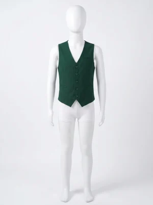 Blazer sans manche coton bio mariage homme slim fit - Vue 1 - blazer sans manche